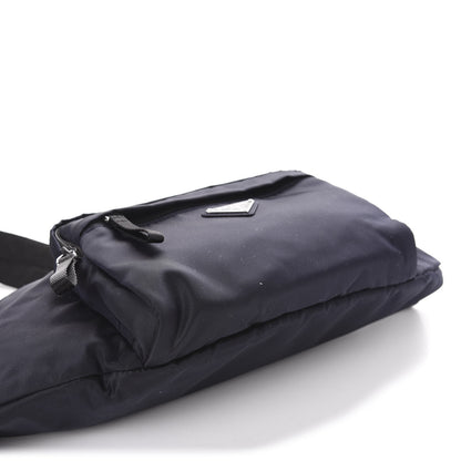 Prada Tessuto Nylon Montagna Belt Bag Blue 4 of 9