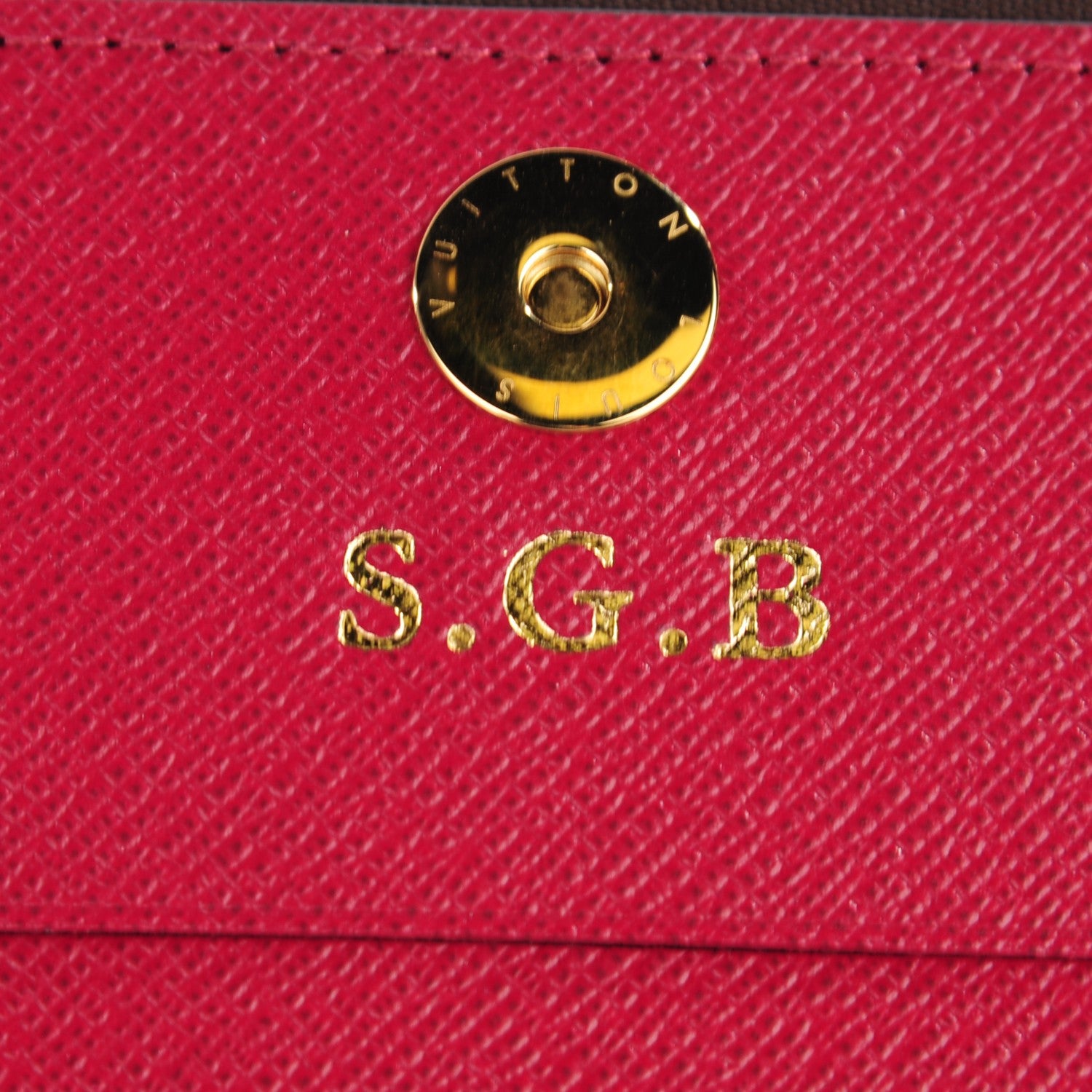 Louis Vuitton Monogram Adele Compact Wallet Fuchsia 7 of 8