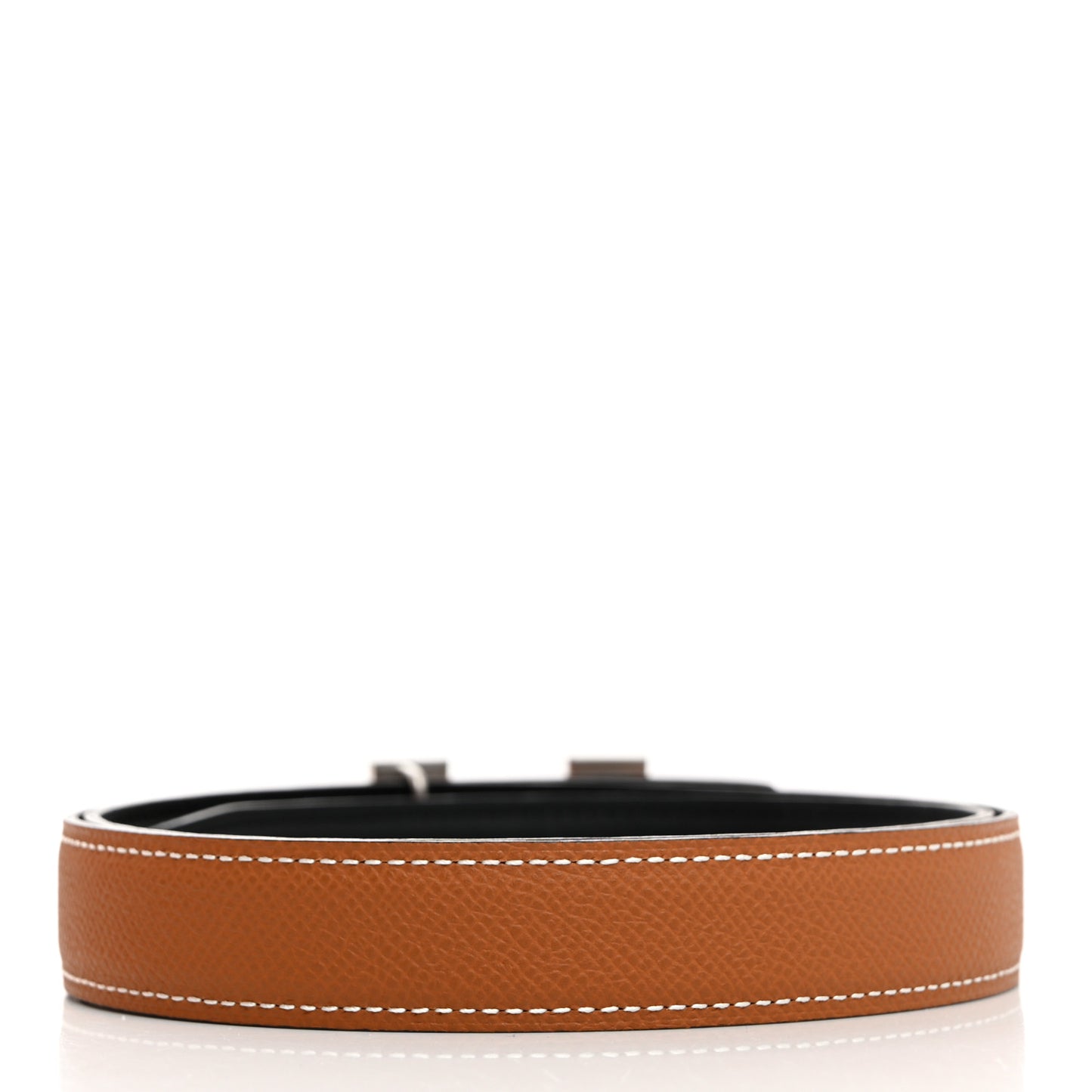 Box Togo 24mm Mini H Belt 80 32 Black Gold