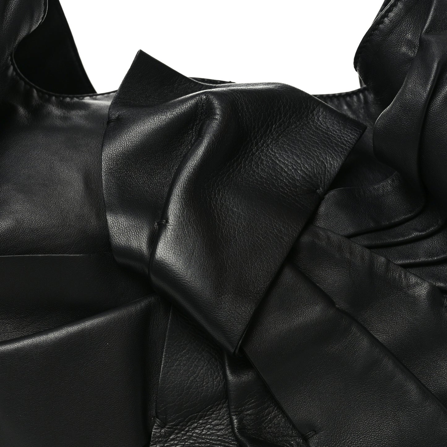 Nappa Premier Bow Hobo Black