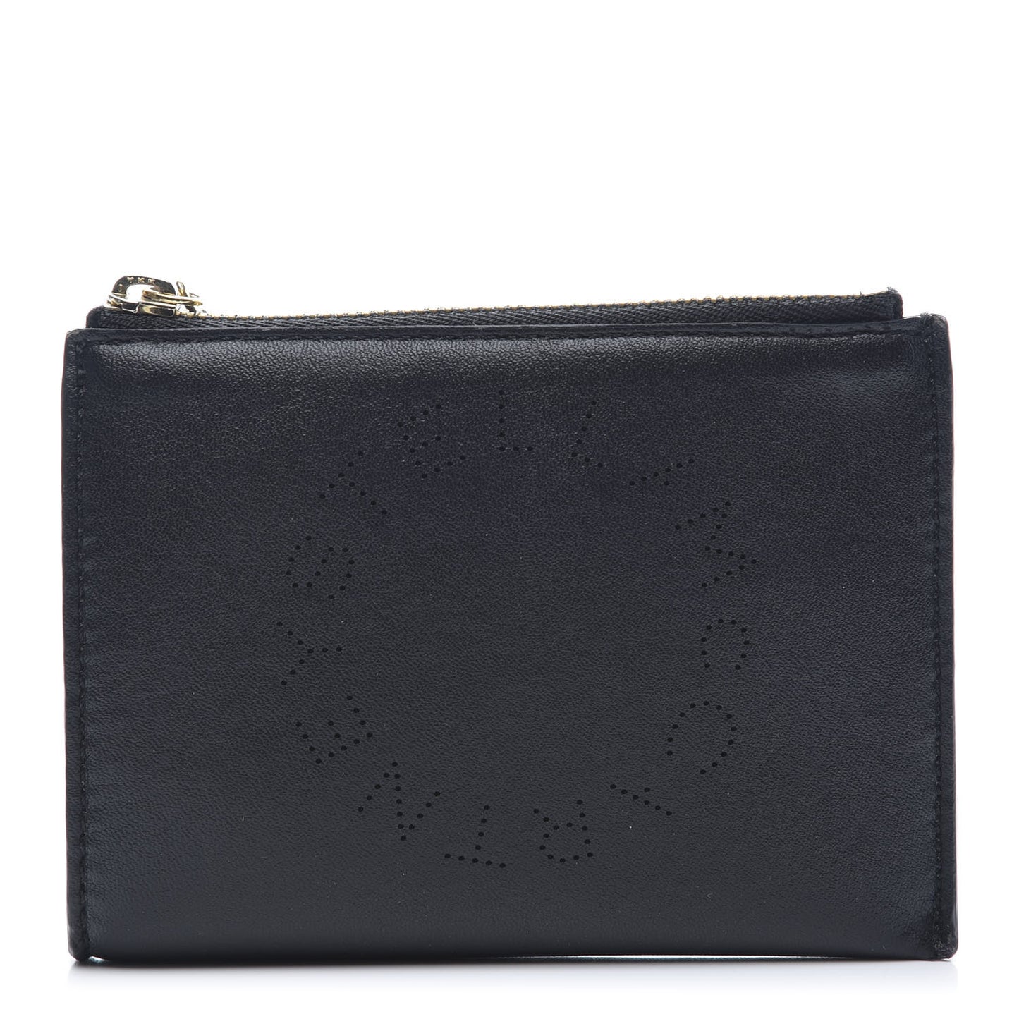 Eco Alter Nappa Perforated Small Key Pouch Black