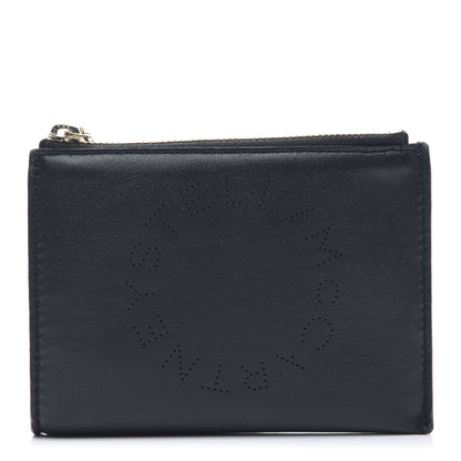 Stella McCartney Eco Alter Nappa Perforated Small Key Pouch Black 1 of 10