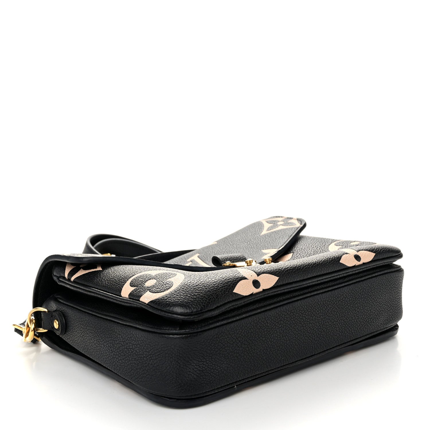 Louis Vuitton Empreinte Monogram Giant Pochette Metis Black Beige 4 of 10