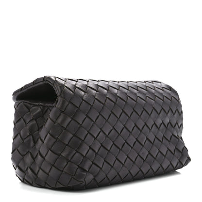 Bottega Veneta Nappa Intrecciato Flap Clutch Ebano 3 of 12