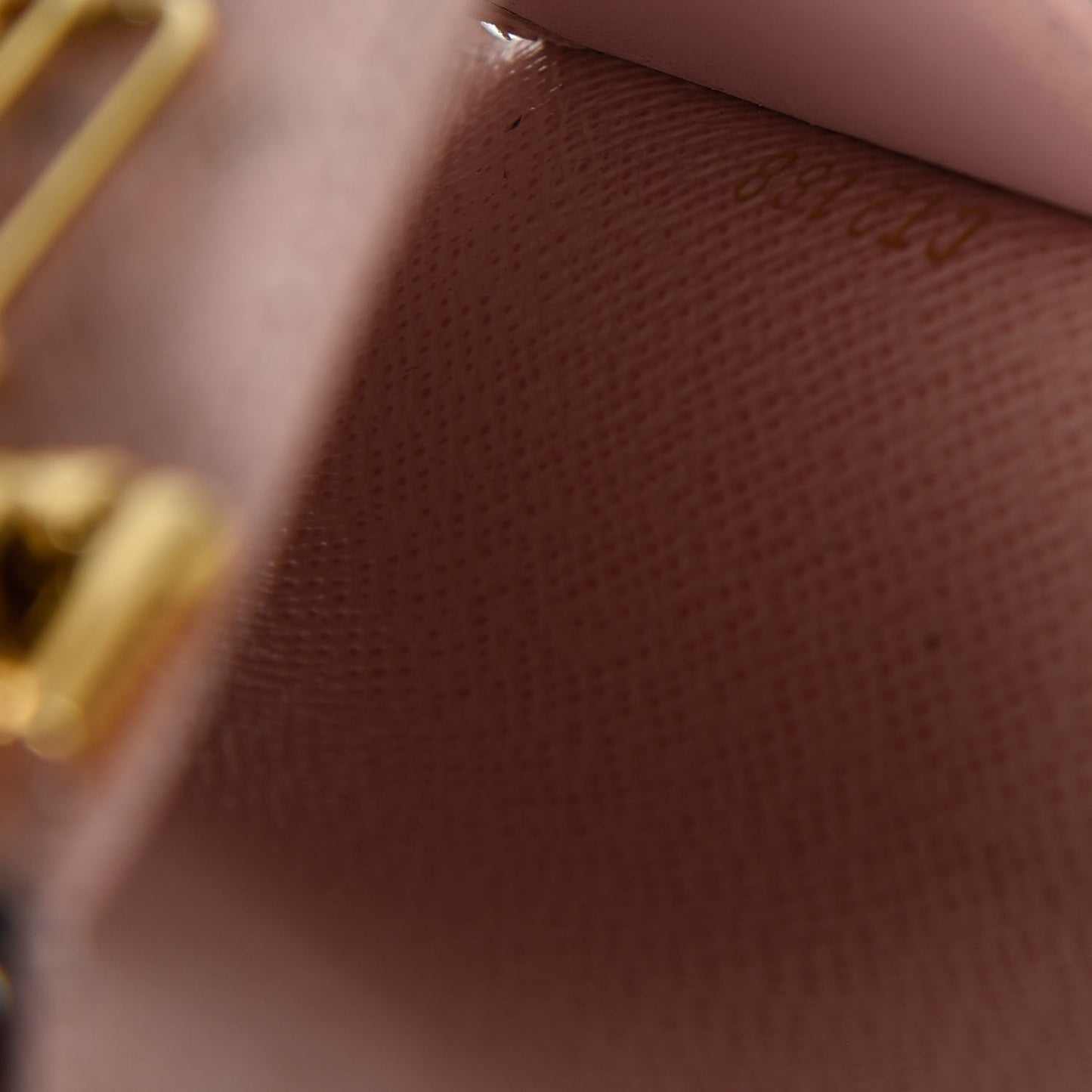 Damier Ebene Multicles 6 Key Holder Rose Ballerine
