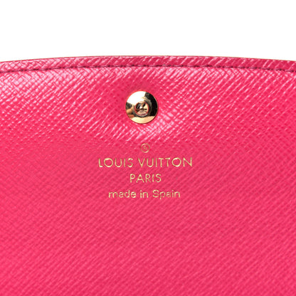 Louis Vuitton Monogram Bloom Flower Emilie Wallet 6 of 7