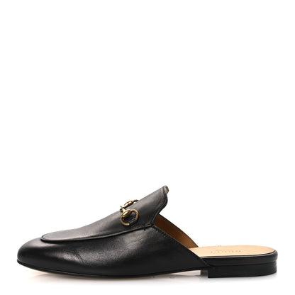 Gucci Calfskin Womens Princetown Slippers 39 Black 1 of 13