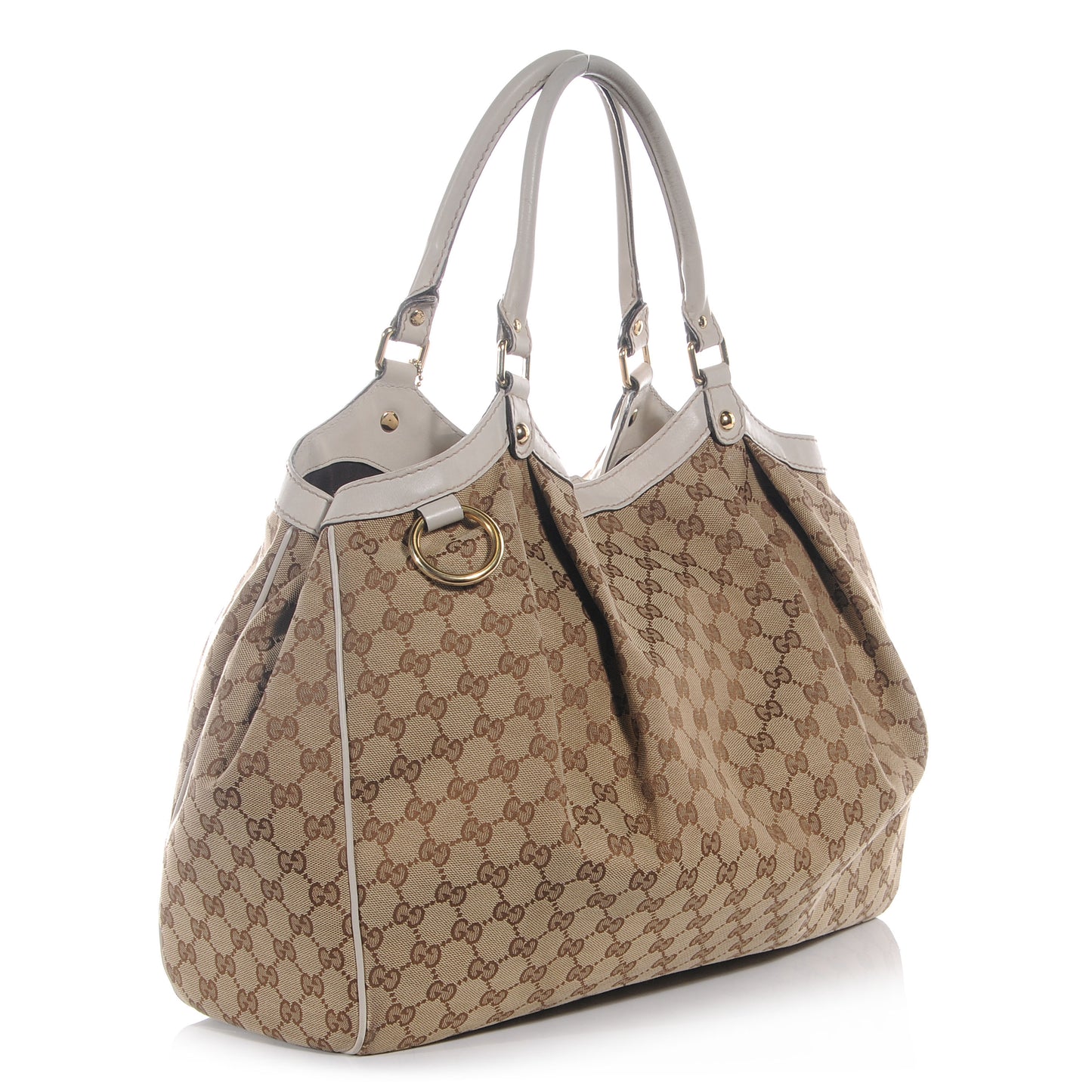 Monogram Large Sukey Tote Off White