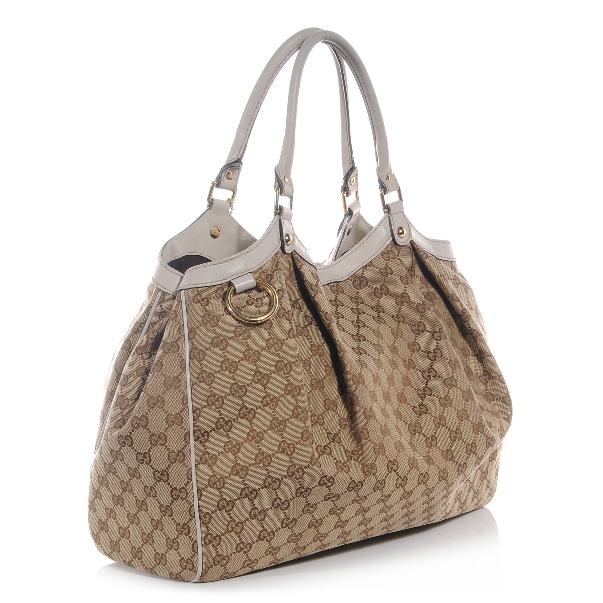 Gucci Monogram Large Sukey Tote Off White 3 of 8