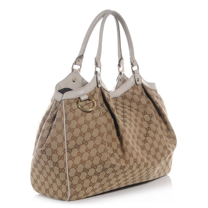 Gucci Monogram Large Sukey Tote Off White 3 of 8