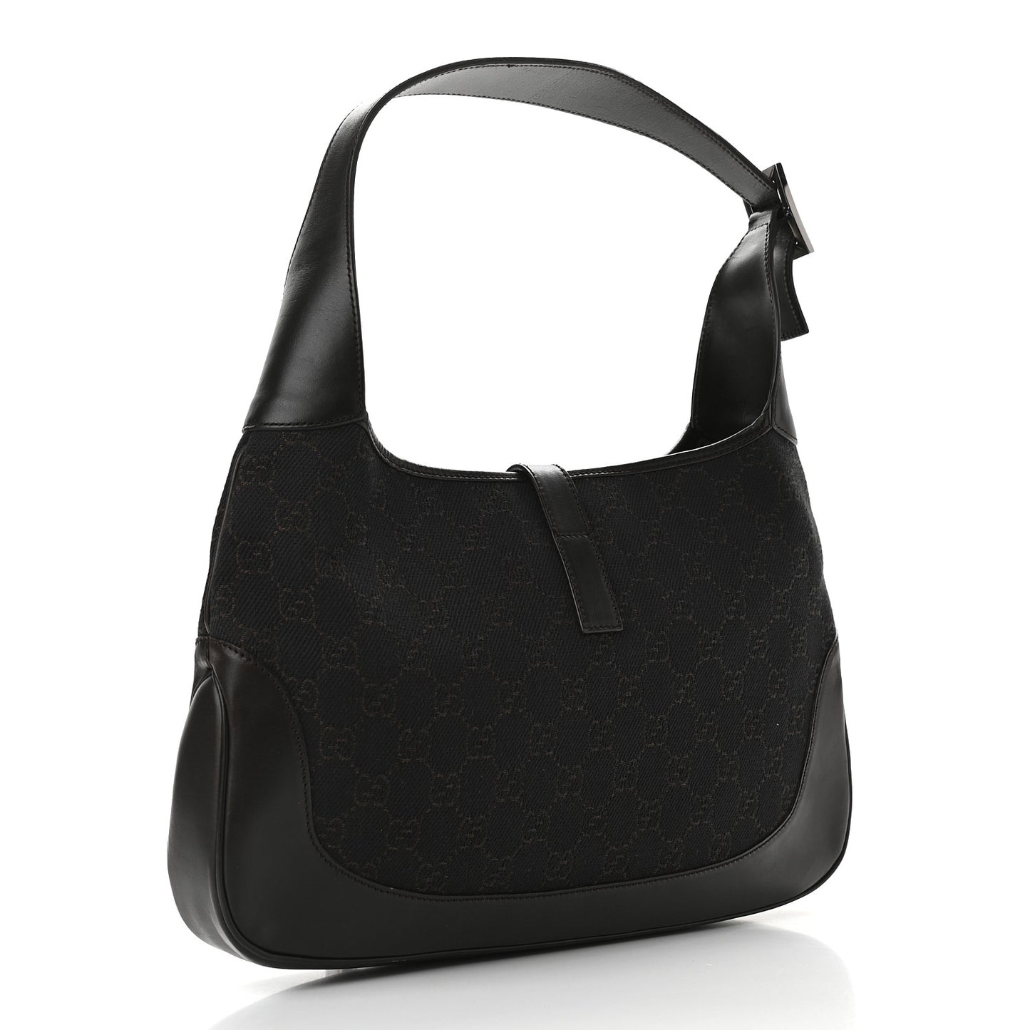 Monogram Small Jackie O Hobo Dark Brown