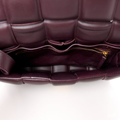Bottega Veneta Nappa Maxi Intreccio Padded Cassette Crossbody Bag Grape 4 of 16