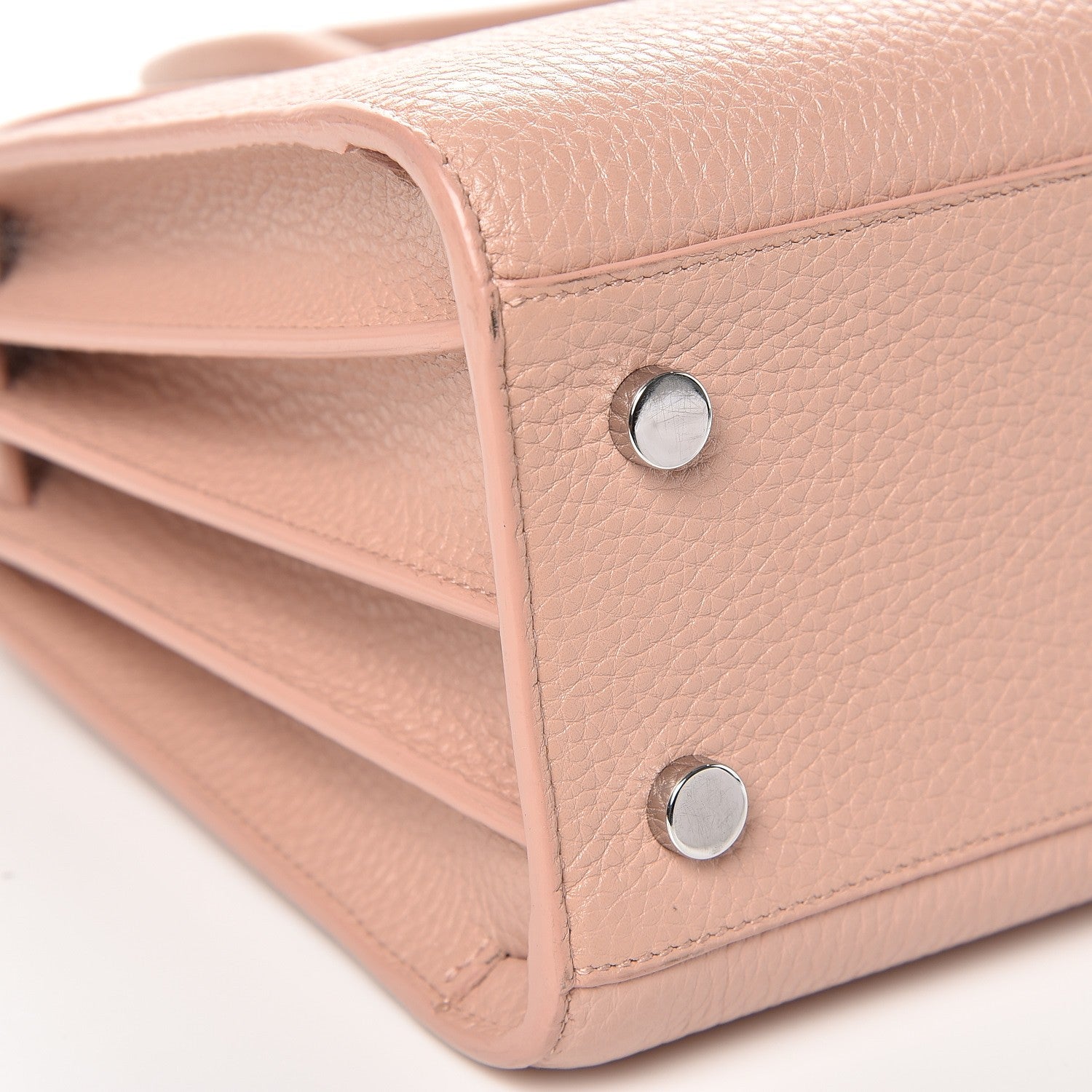 Saint Laurent Grained Calfskin Baby Sac De Jour Pale Pink 10 of 12