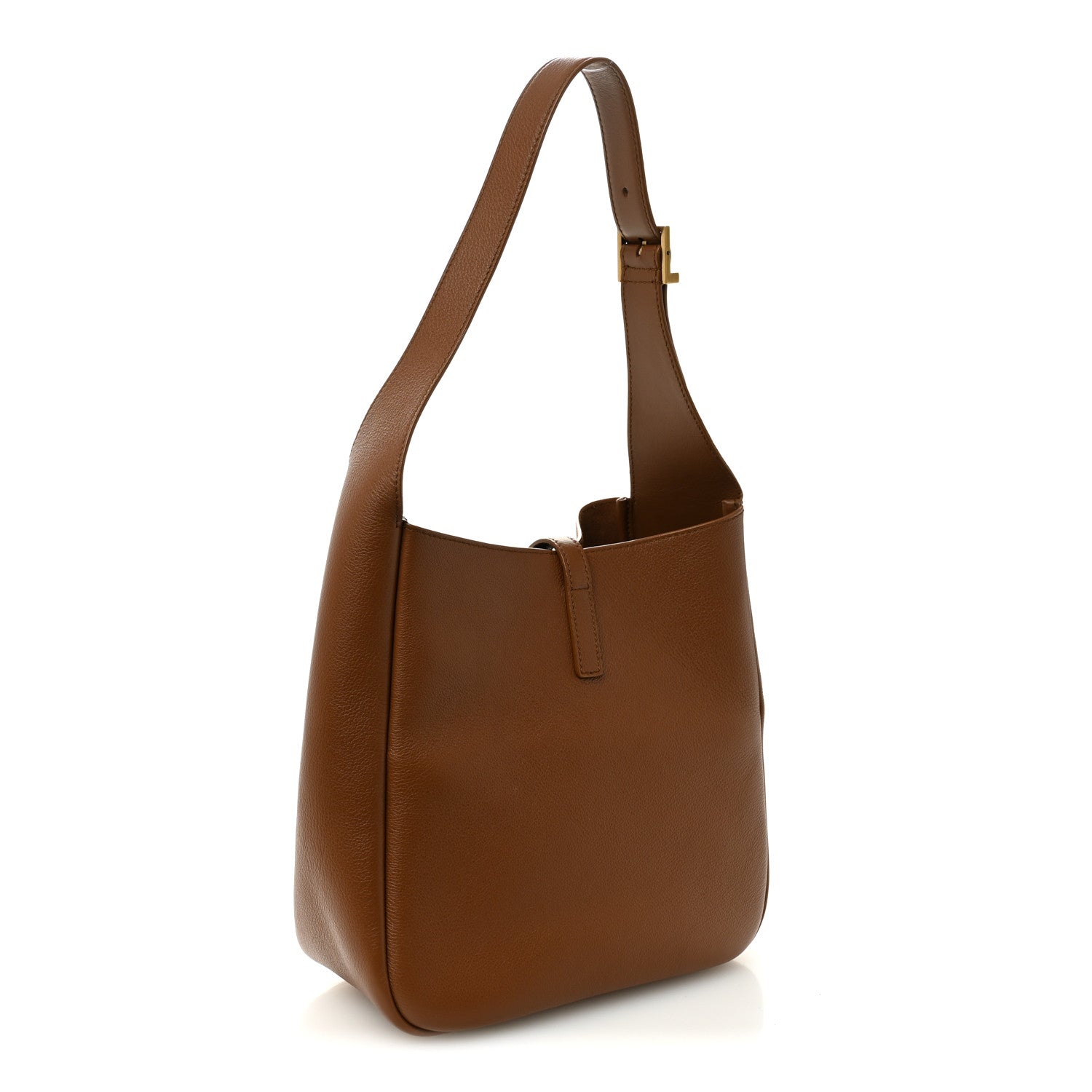 Saint Laurent Smooth Calfskin Small Le 5 A 7 Soft Hobo Fox 3 of 9