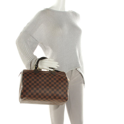 Louis Vuitton Damier Ebene Speedy 30 2 of 8