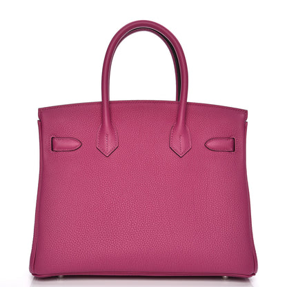 Hermes Togo Birkin 30 Rose Pourpre 25 of 30