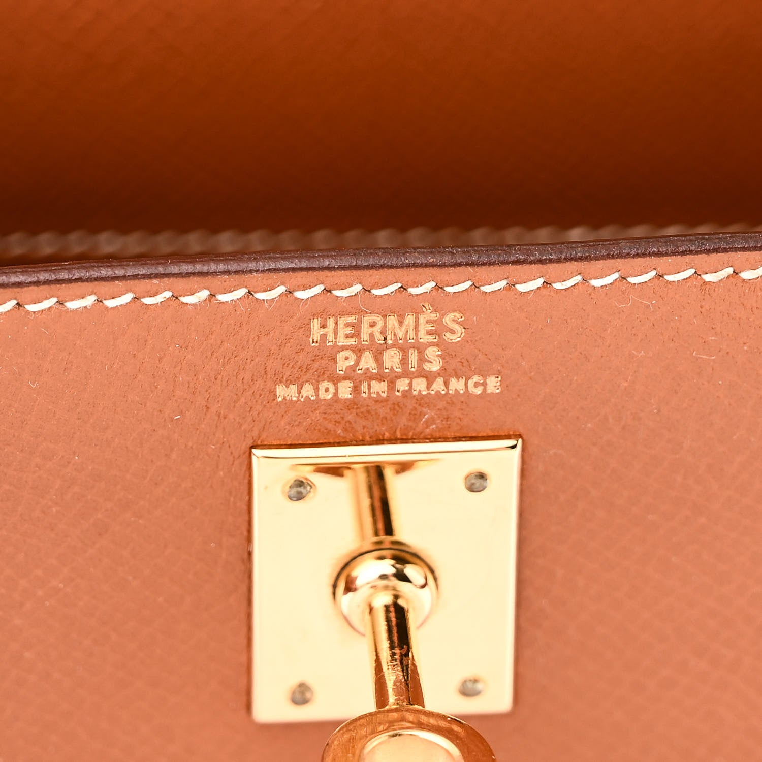 Hermes Courchevel Mini Kelly Sellier 20 Gold 6 of 10