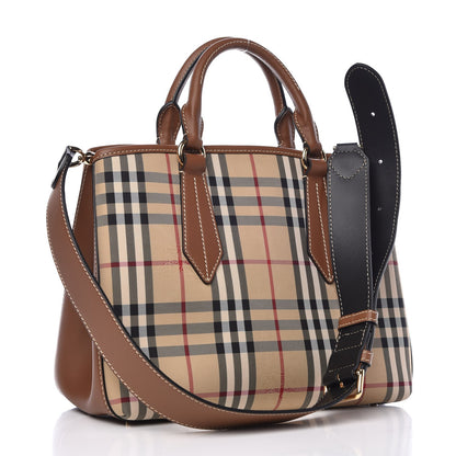 Burberry Horseferry Check Medium Ballingdon Tote Honey Tan 4 of 9