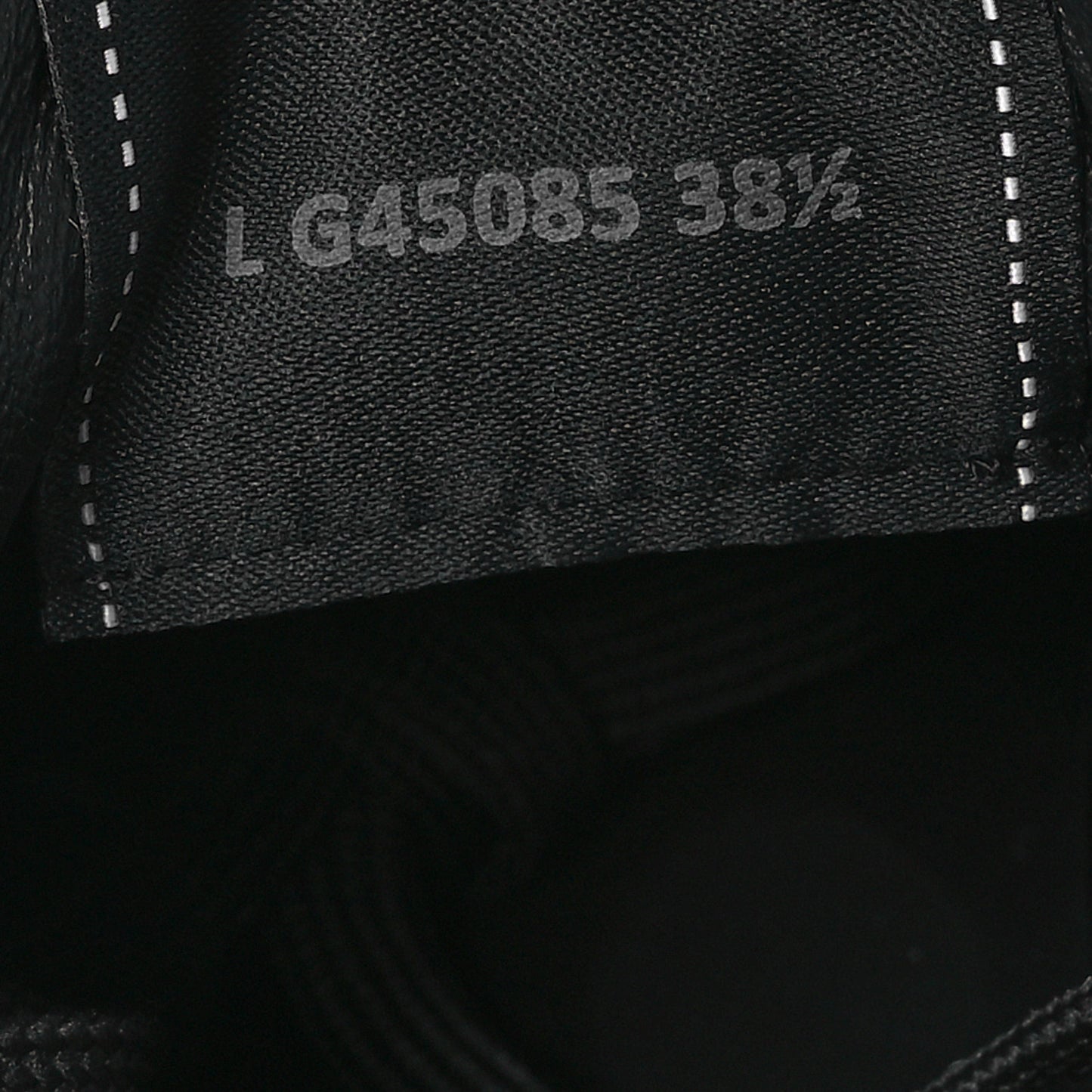 Calfskin Womens CC Logo Sneakers 38.5 Black