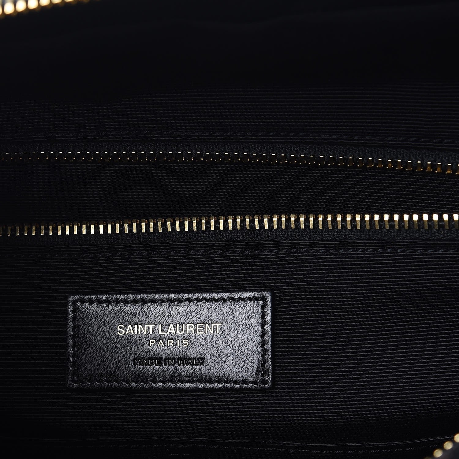 Saint Laurent Toile Classic Monogram Rodeo Briefcase Black 6 of 7