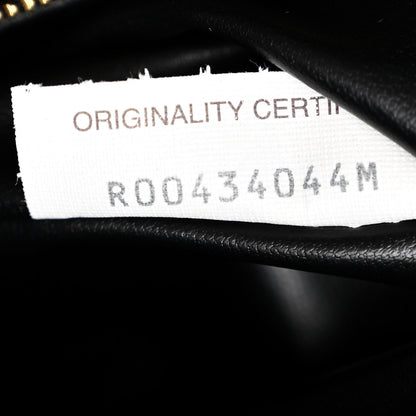 Bottega Veneta Silky Calfskin Large Hop Black 7 of 11