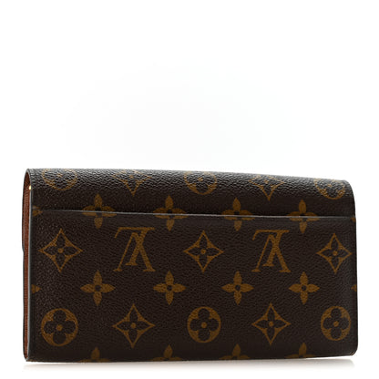 Louis Vuitton Monogram Sarah Wallet NM 3 of 9