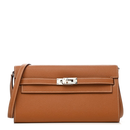Hermes Epsom Kelly Wallet To Go Gold 1 of 7