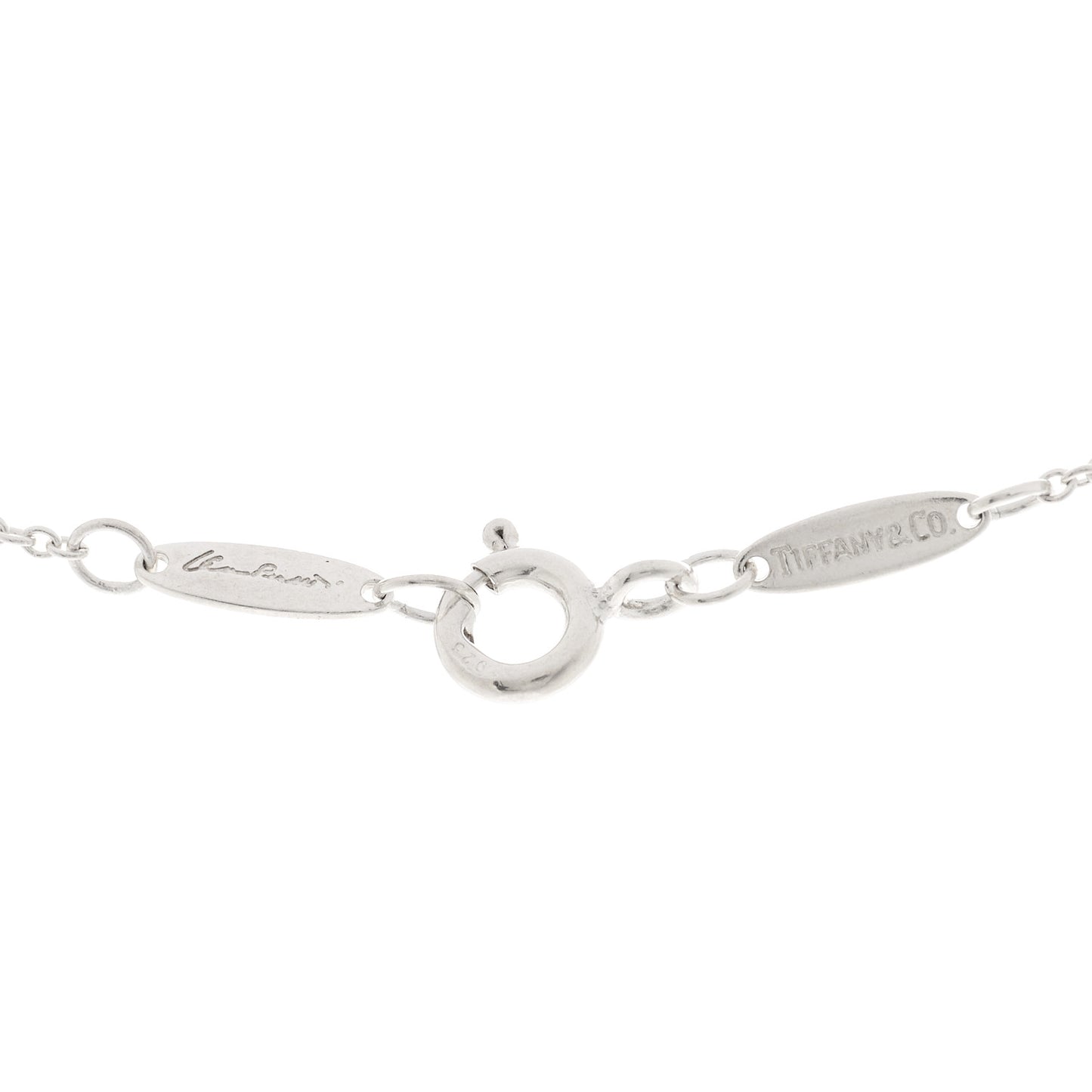 Sterling Silver 15mm Elsa Peretti Starfish Pendant Necklace