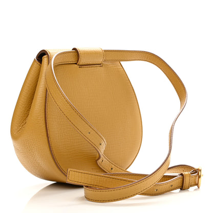 Bottega Veneta Palmellato Calfskin Rounded Belt Bag Butterscotch 5 of 21