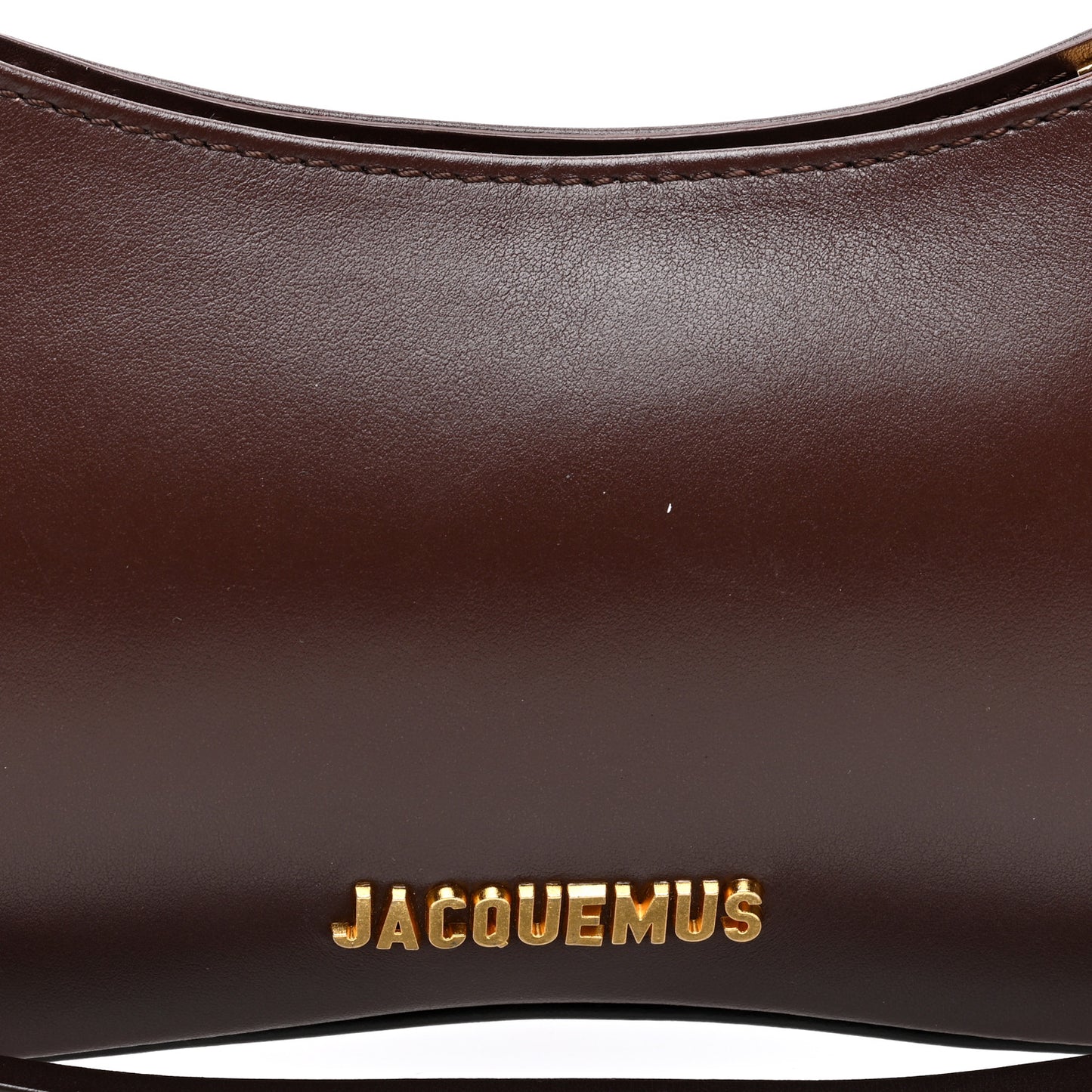 Smooth Calfskin Le Bisou Medium Brown