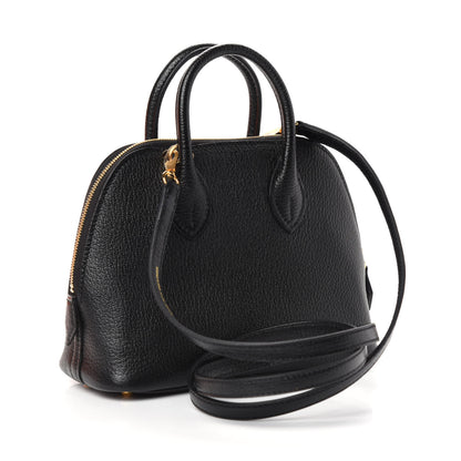 Hermes Chevre Mysore Mini 1923 Bolide Black 3 of 11