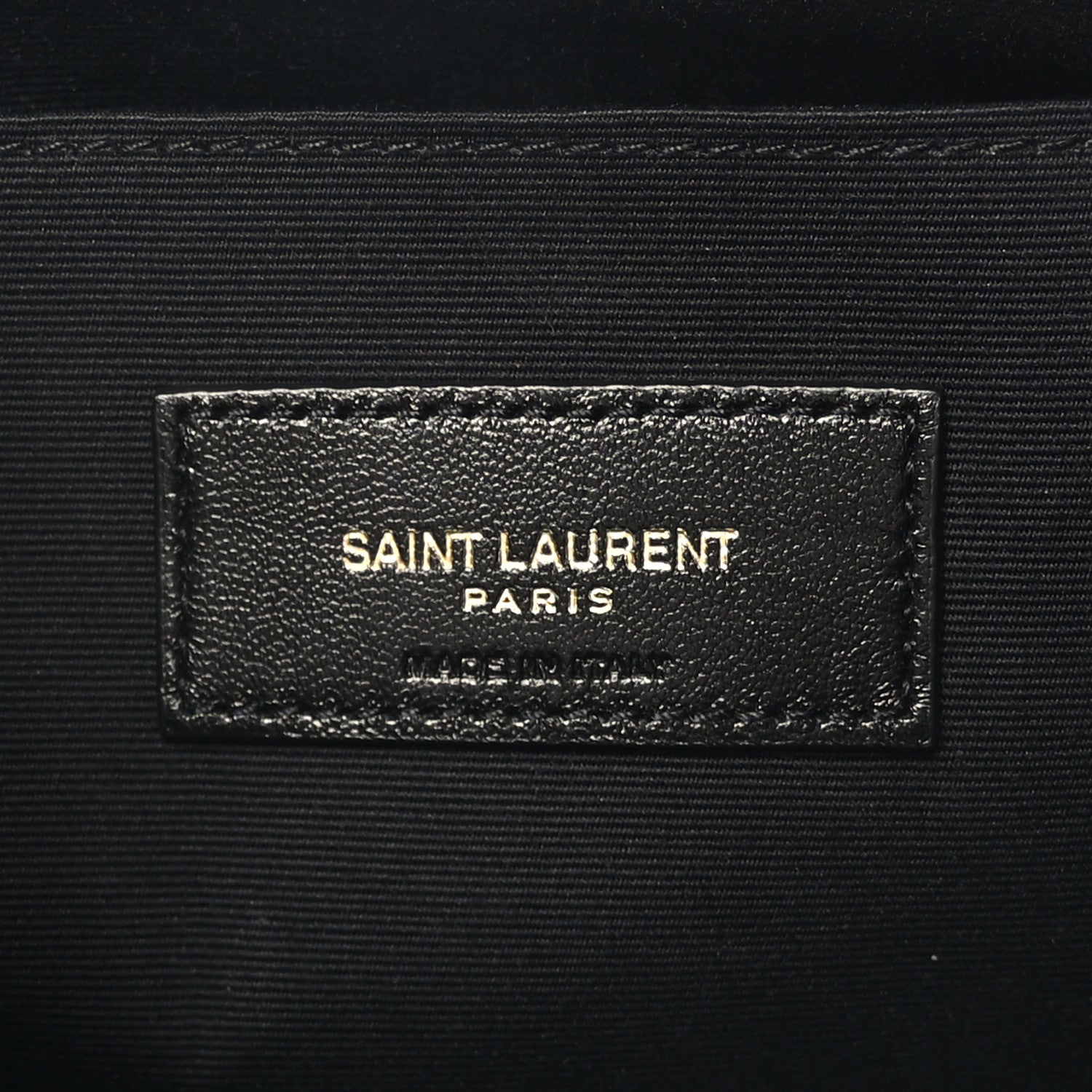 Saint Laurent Calfskin Matelasse Monogram Cassandre Tablet Pouch Black 6 of 8