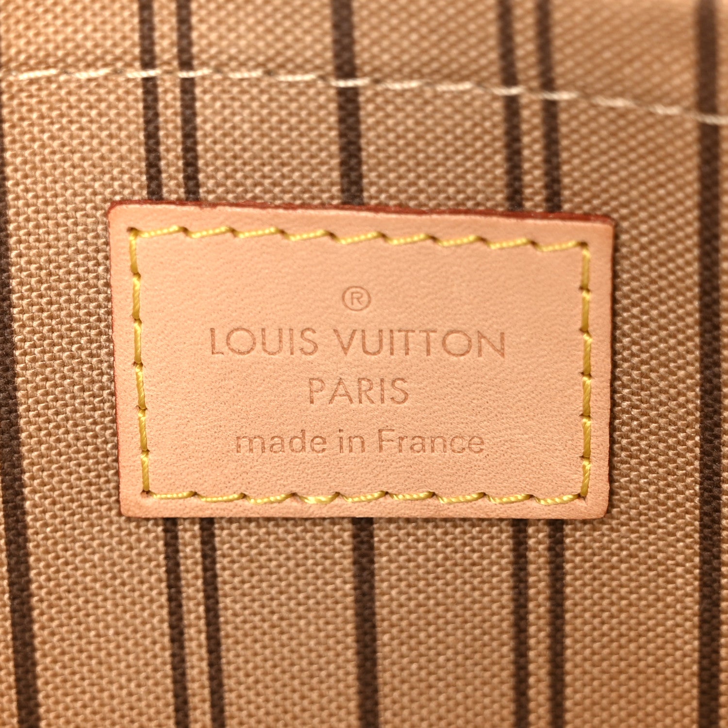 Louis Vuitton Monogram Neverfull MM GM Pochette 6 of 8