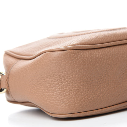 Gucci Pebbled Calfskin Small Soho Disco Bag Rose Beige 6 of 12
