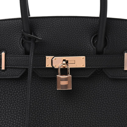Hermes Togo Birkin 30 Black 8 of 10