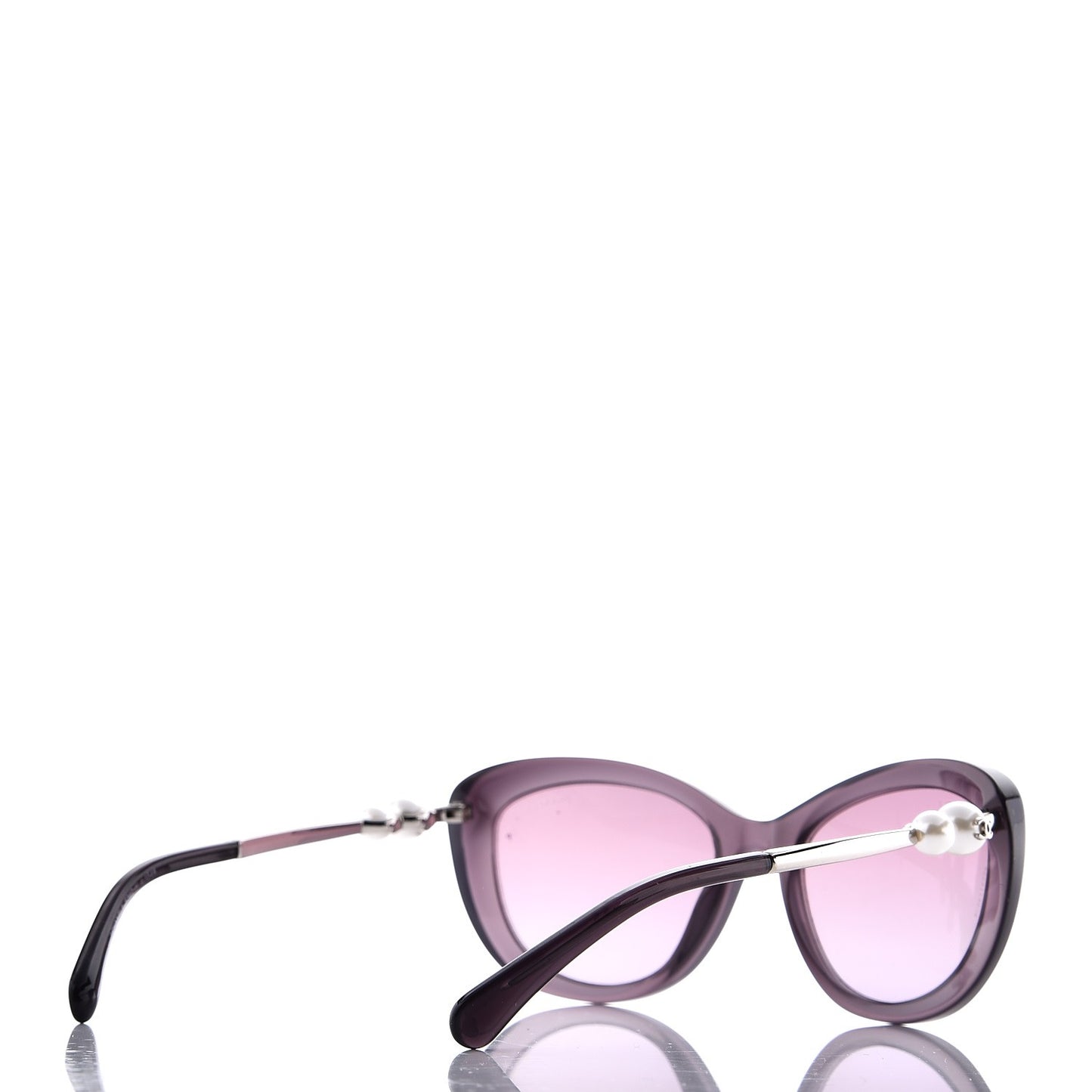 Acetate Pearl Cat Eye Sunglasses 5340-H Purple