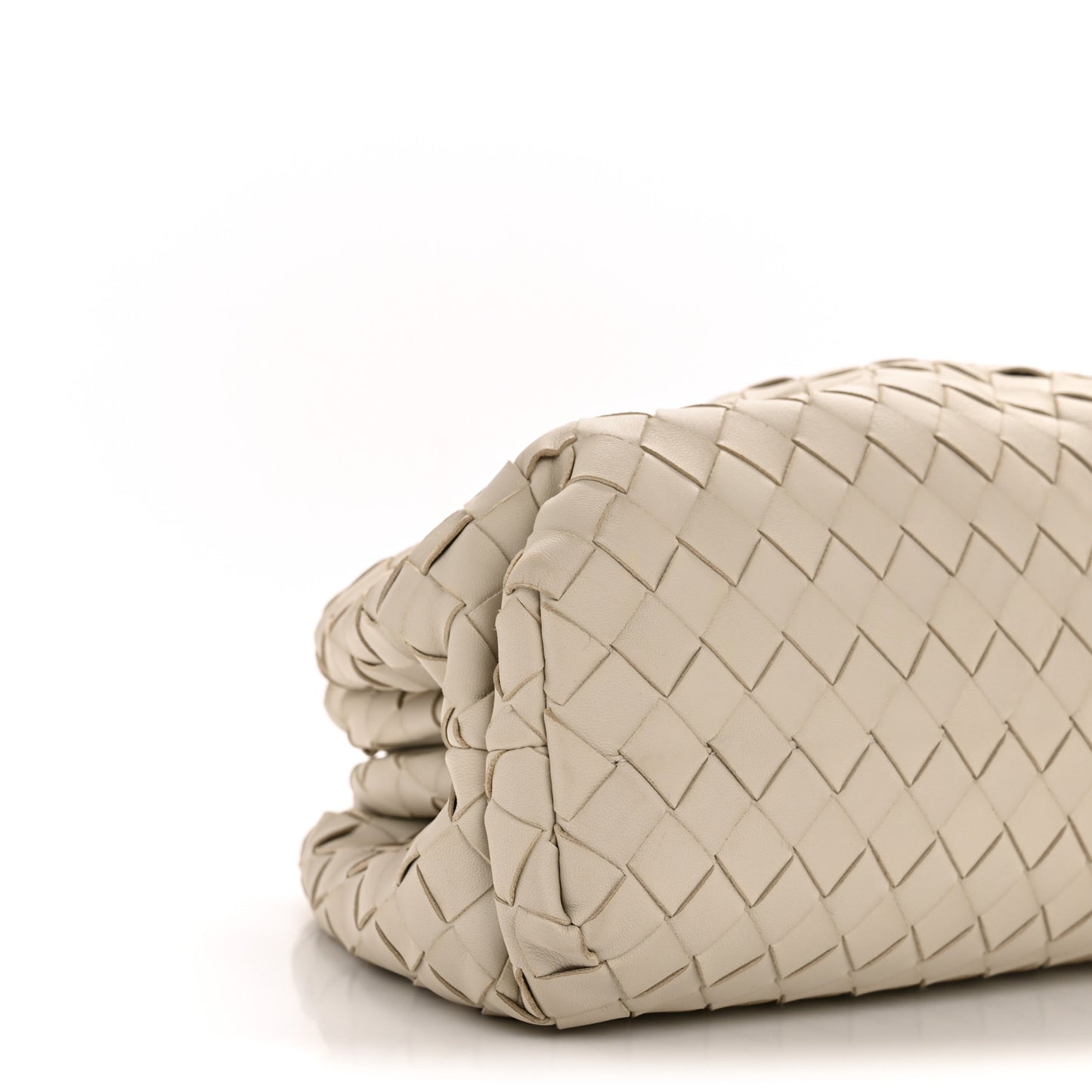 Nappa Maxi Intrecciato The Pouch Oversized Clutch Plaster