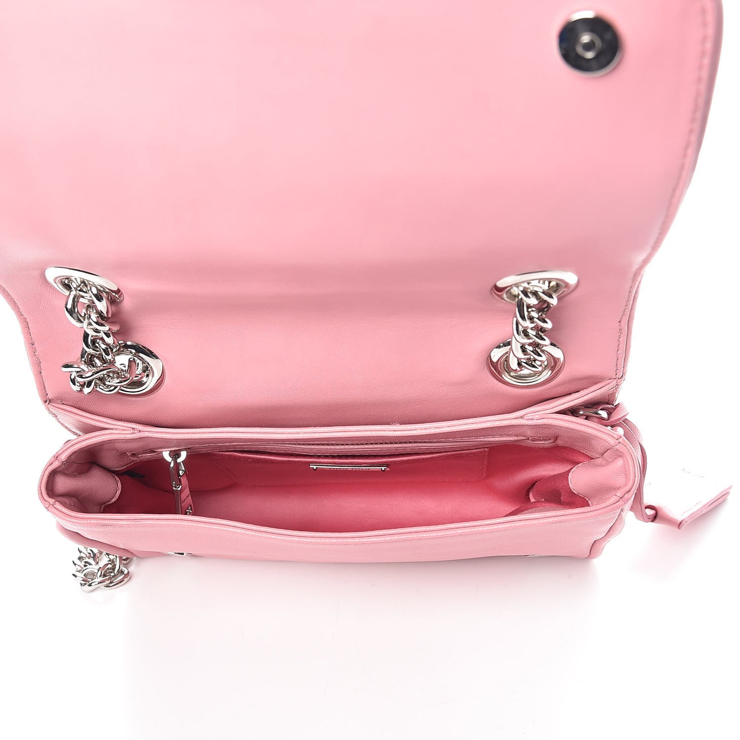 Nappa Matelasse Shoulder Bag Rosa