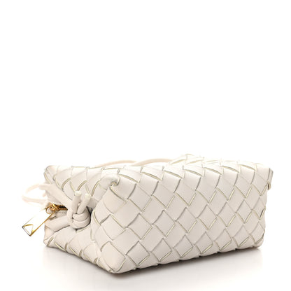 Bottega Veneta Nappa Intrecciato Mini Loop Camera Bag White 4 of 9