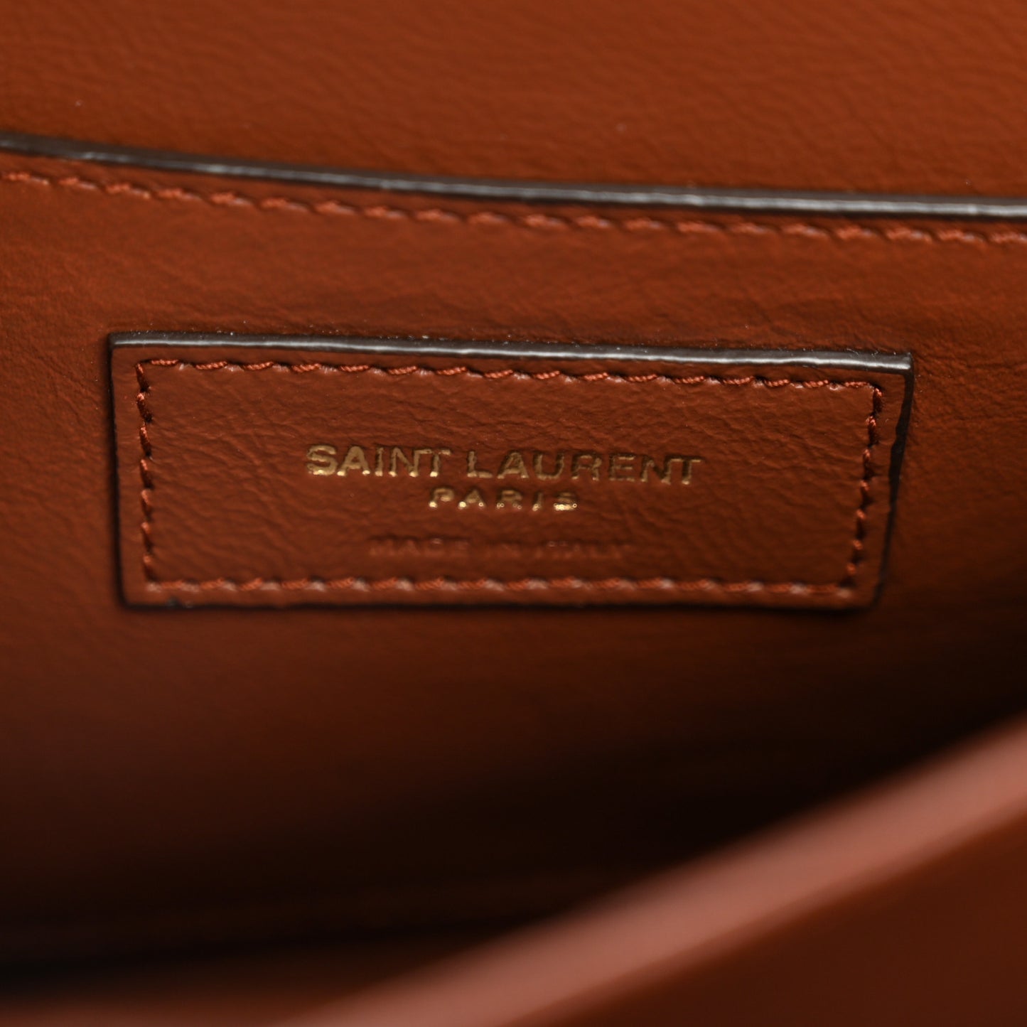 Canvas Smooth Calfskin Le Monogramme Satchel Chestnut