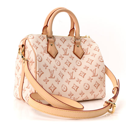 Louis Vuitton Monogram Fall for You Speedy Bandouliere 25 Beige Clair 3 of 9
