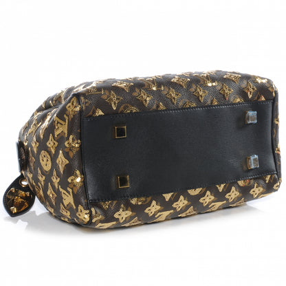 Louis Vuitton Monogram Sequins Eclipse Speedy 28 Gold 4 of 8