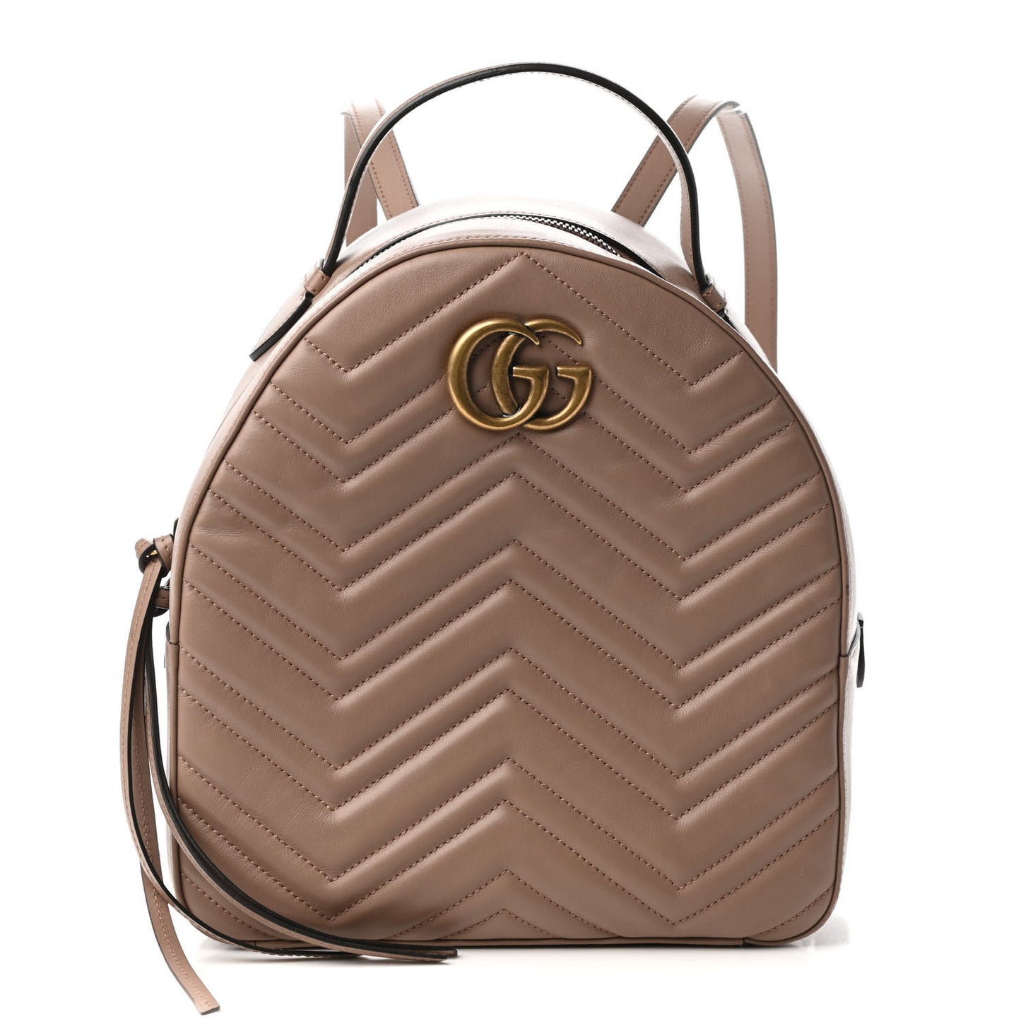 Calfskin Matelasse GG Marmont Backpack Porcelain Rose