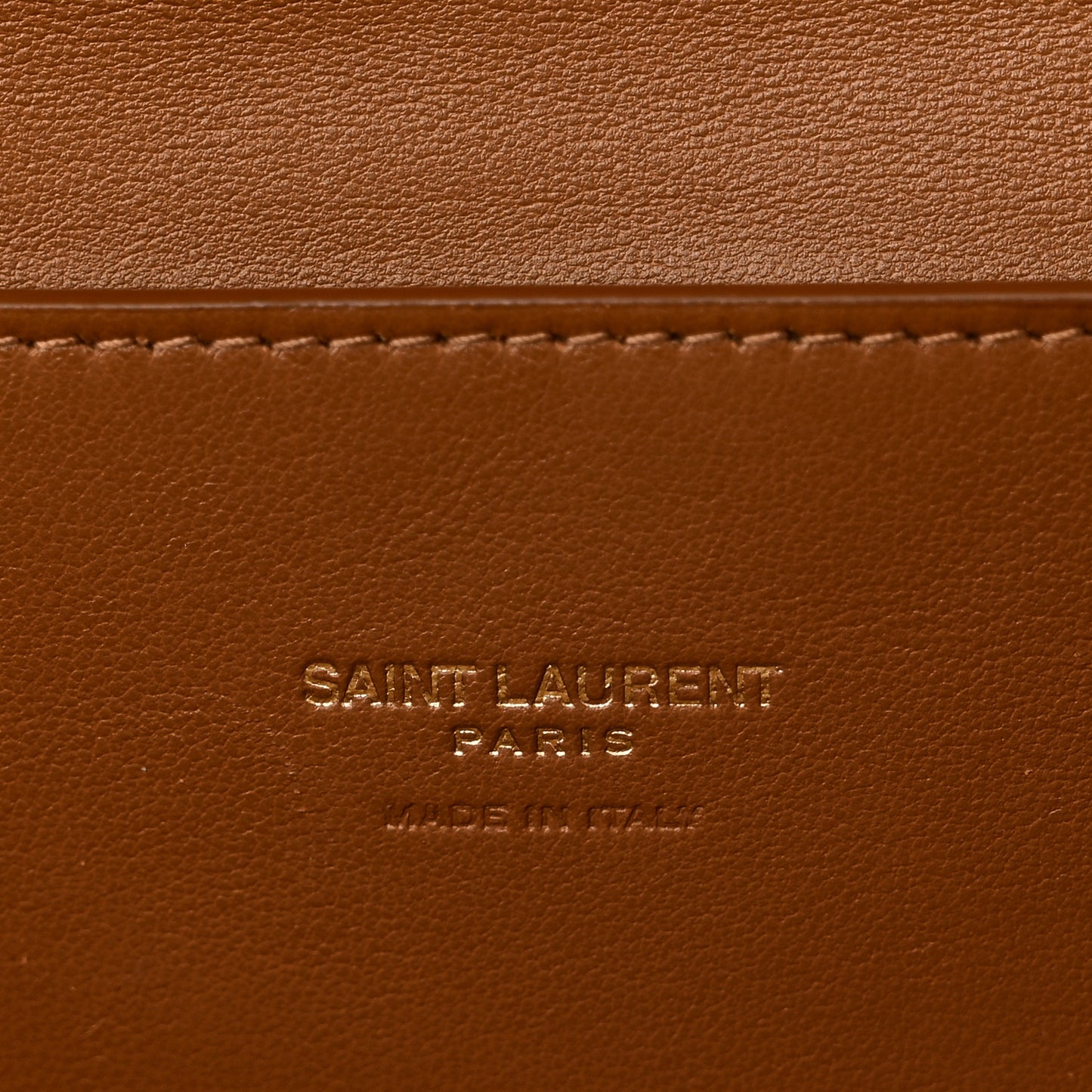 Smooth Calfskin Suede Medium Reversible Monogram Kate Satchel Light Ochre