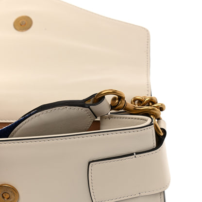 Gucci Nappa Pearl Studded Mini Queen Margaret Broadway Shoulder Bag Mystic White 11 of 11