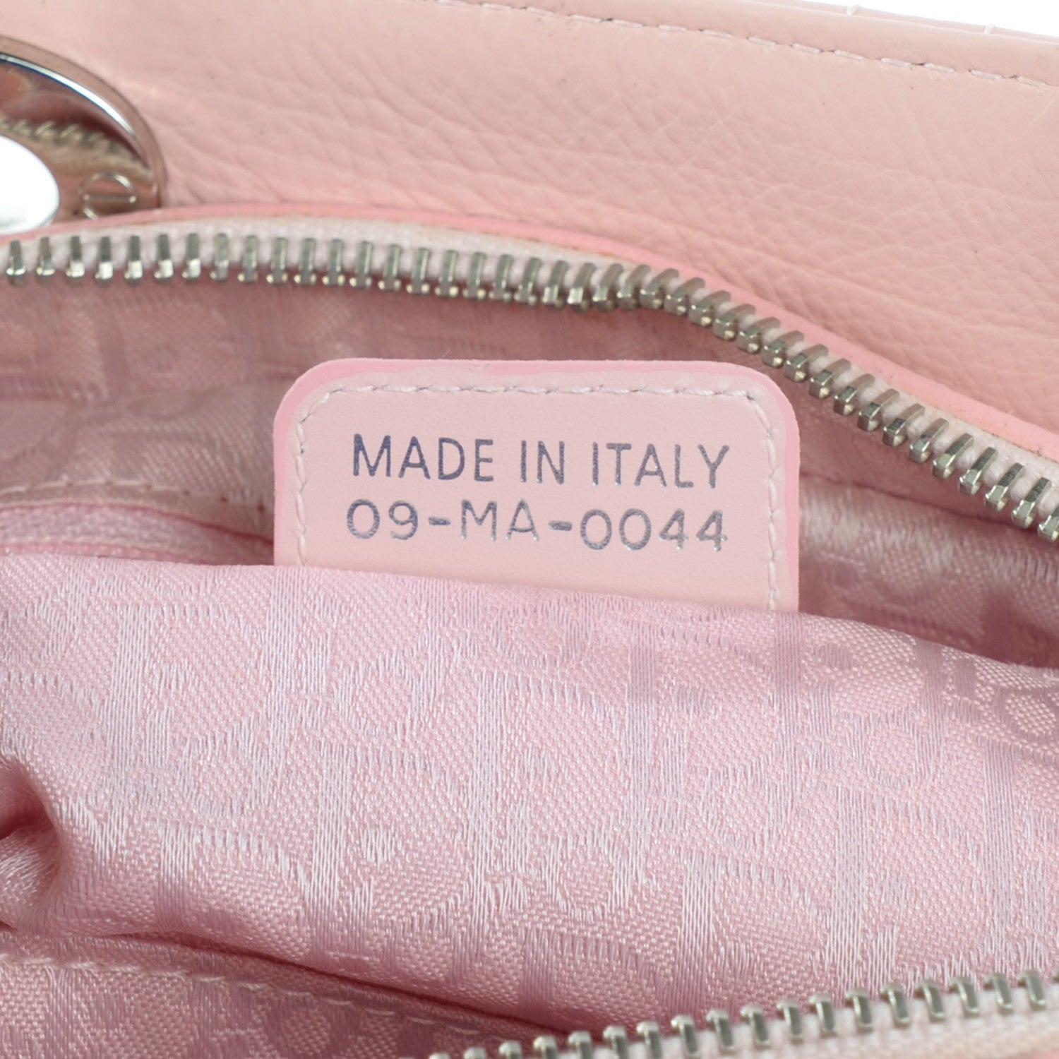 Christian Dior Calfskin Cannage Stitched Small East West Lady Dior Pink 7 of 7