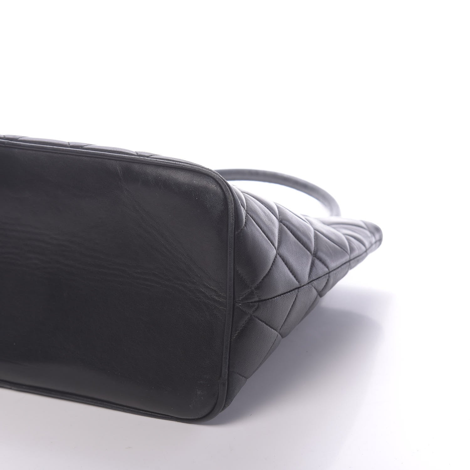 Chanel Lambskin Quilted Medallion Tote Black 14 of 18