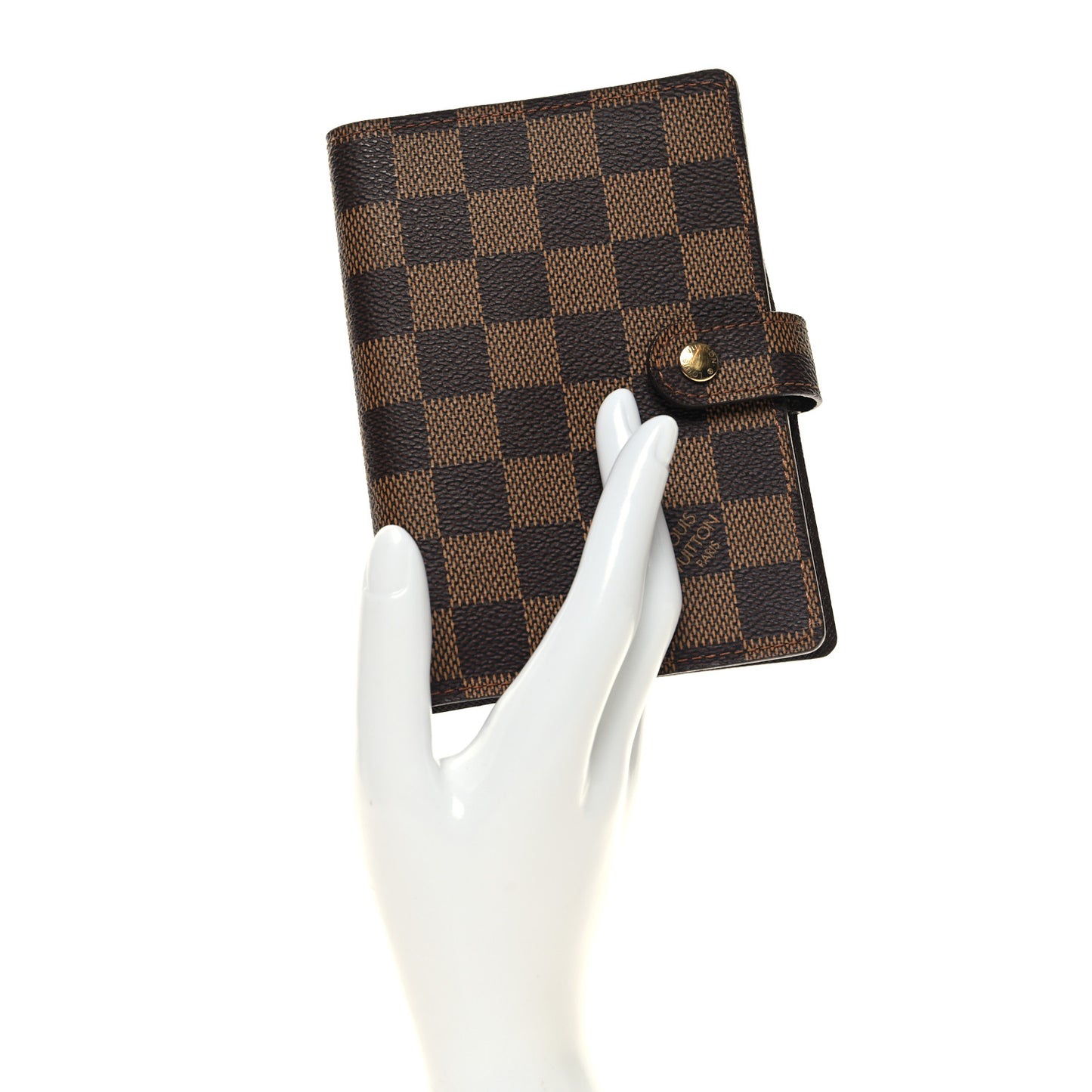 Damier Ebene Small Ring Agenda Cover