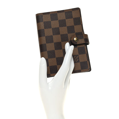 Louis Vuitton Damier Ebene Small Ring Agenda Cover 2 of 7