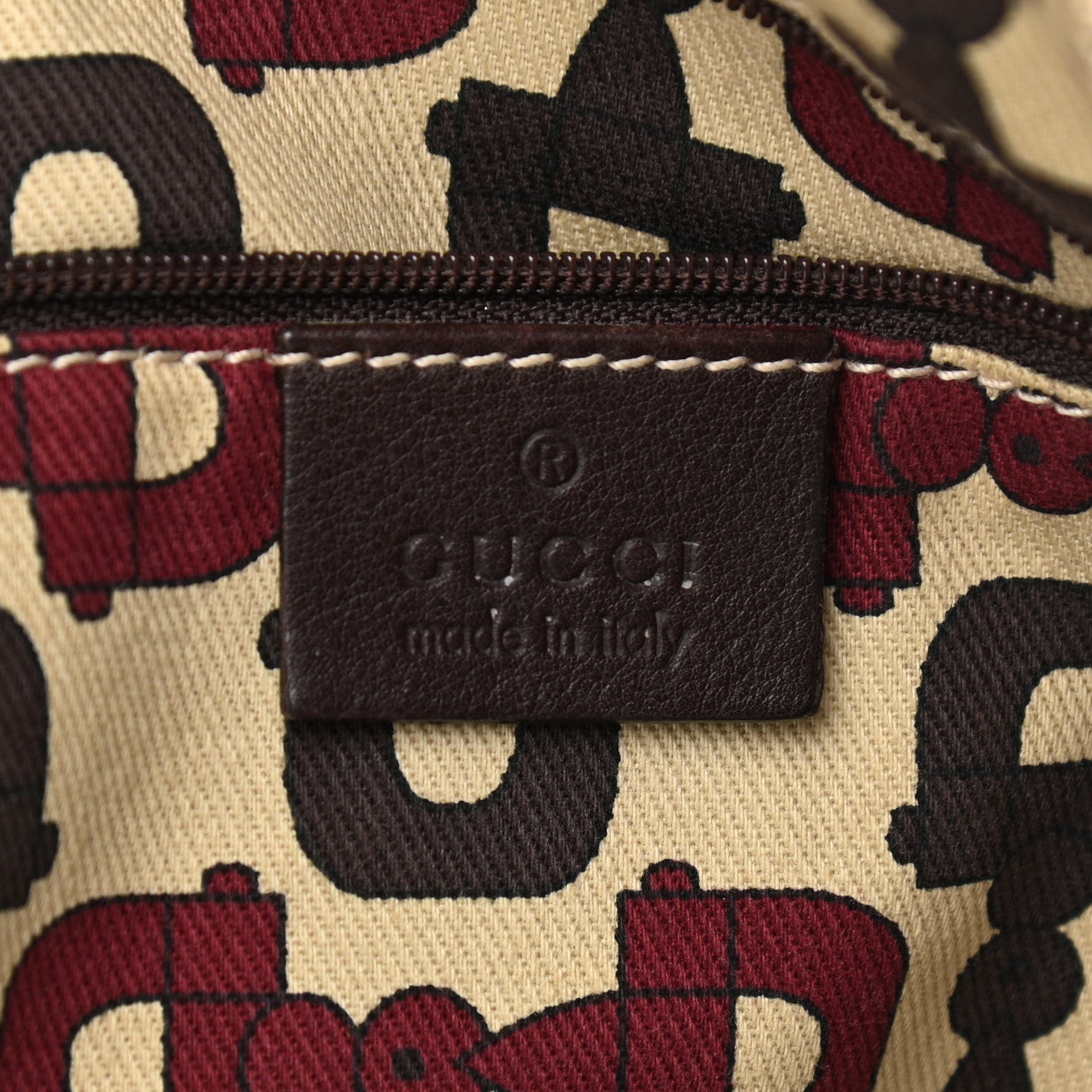 Gucci Guccissima Large Princy Hobo Dark Brown 5 of 13